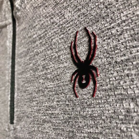 NEW NWT 🕷 Spyder Active Men’s Soft Lightweight Breathable Stretch ¼ Zip Top: Si - Picture 2 of 16